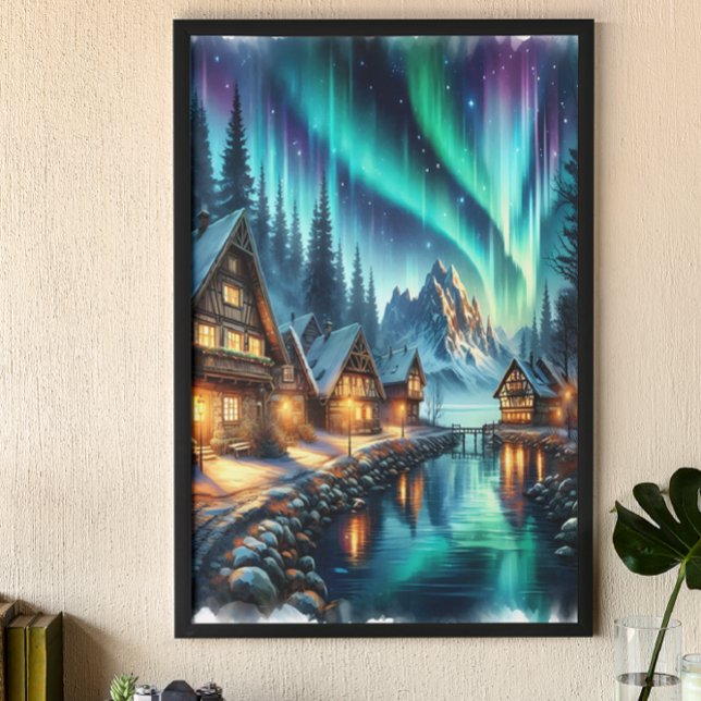 Serenitet i Vatten Kant Poster (Skapare uppladdad)