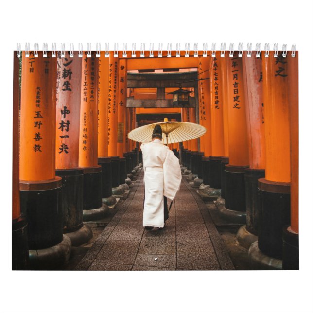 Serenitetsår: Ett år i Japan Kalender (Omslag)