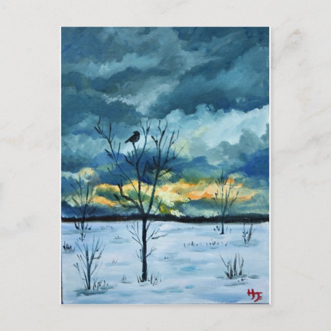 "Serenity" av Hilary J England Vykort (Framsida)