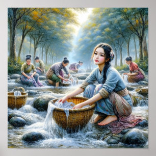 Serenity Bäck Tvätt Poster