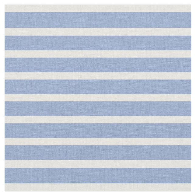 Serenity Blue & White Bra stripe Tyg (Närbild)