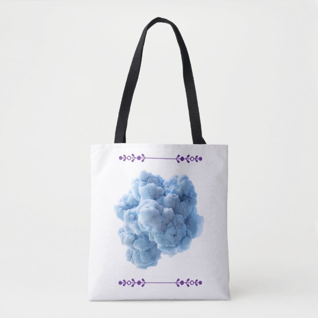 Serenity Cloud Graphic Tee - Fredliga Vibes tshart Tygkasse (Framsida)
