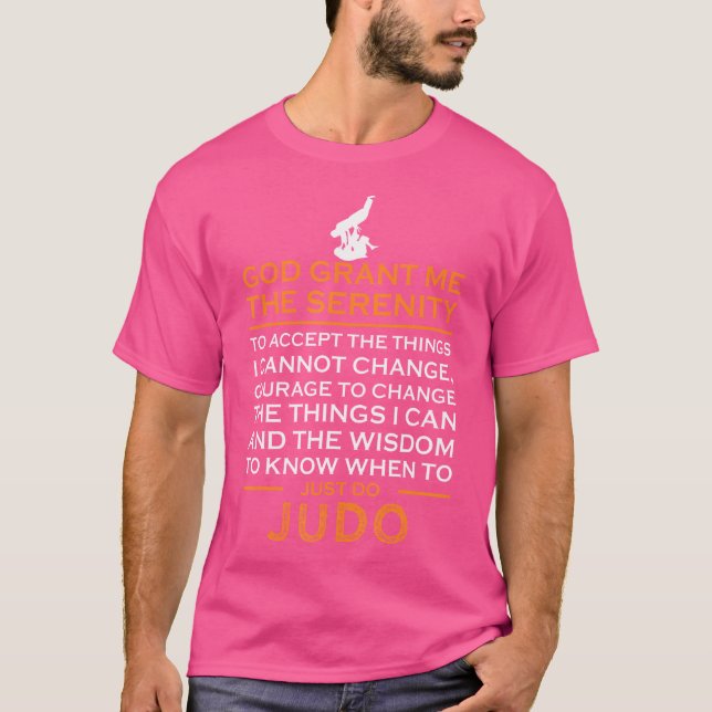 Serenity Courage and Judo Moves T Shirt (Framsida)