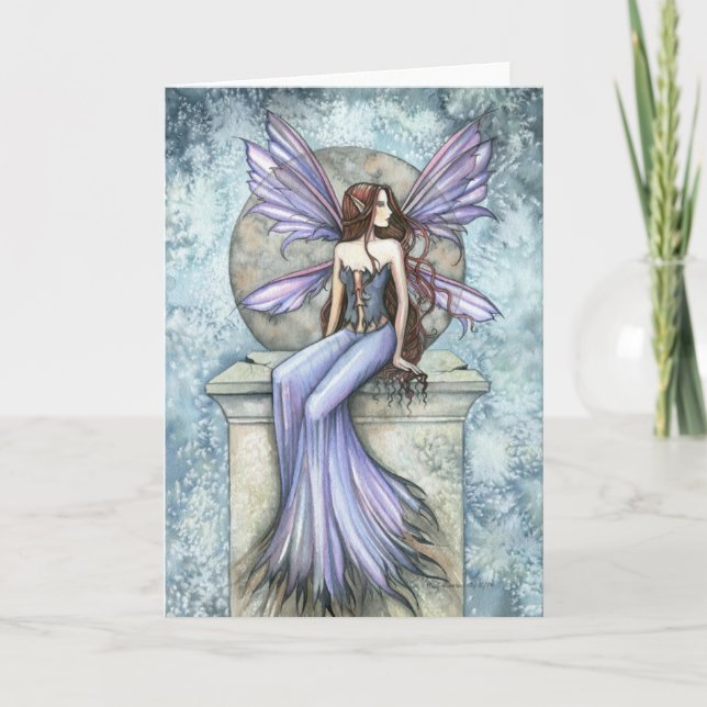 Serenity Fairy välkomstkort av Molly Harrison Kort (Framsida)