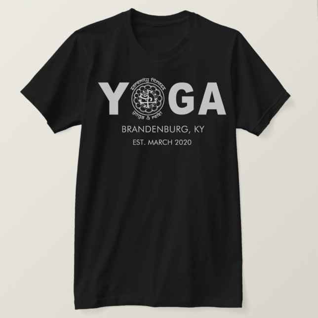 Serenity Fitness Logo Tee (Design framsida)