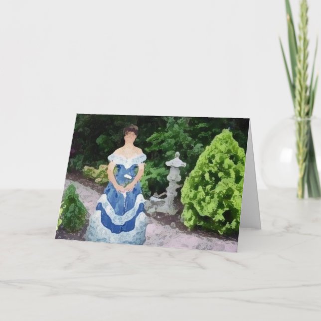 Serenity Garden Card Kort (Framsida)