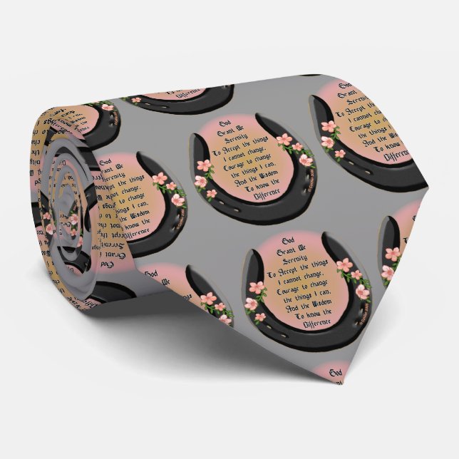 Serenity Grått Horseshoe Slips (Rullad)