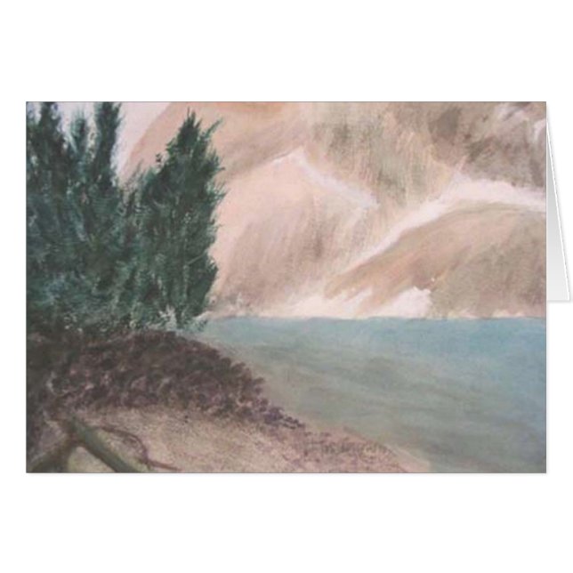 Serenity Hälsningskort (Framsidan Horizontal)