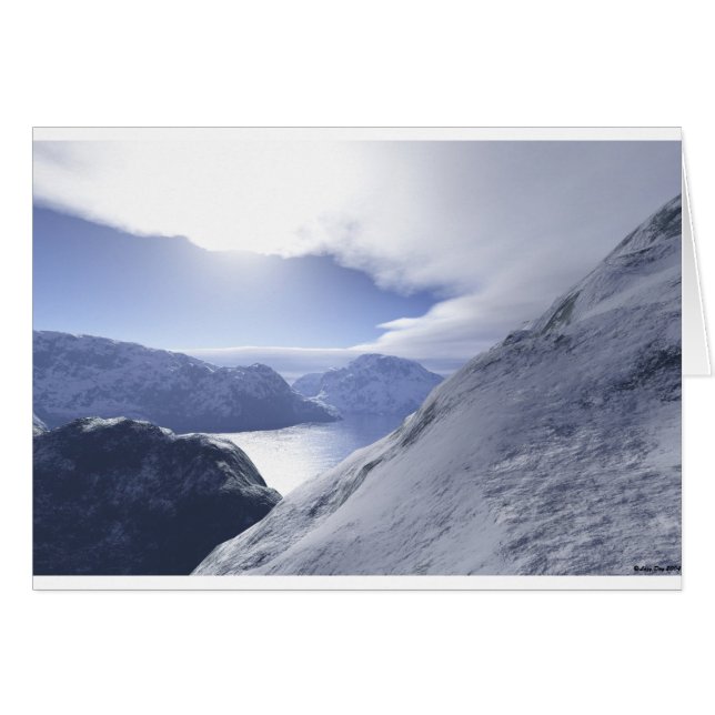 Serenity Hälsningskort (Framsidan Horizontal)