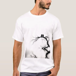 🕊️ 🌳 Serenity i Silhouette 🌳 🕊️ T Shirt