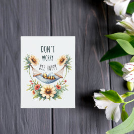 Serenity in Bloom - bi & Daisy Harmony Vykort