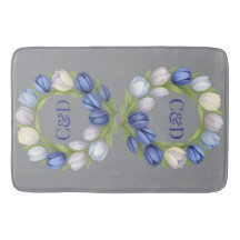 Serenity in Bloom Pastel Tulip Blommigt Home Decor