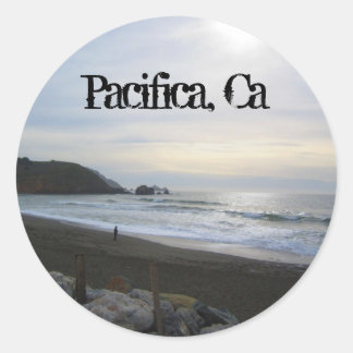 Serenity in Pacifica decal Runt Klistermärke