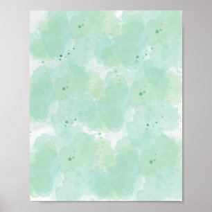 Serenity in Strokes wall poster