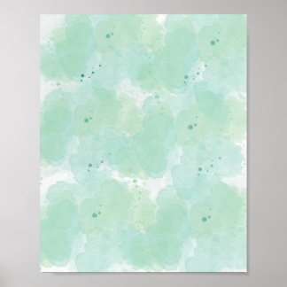 Serenity in Strokes wall poster