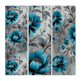 Serenity in Teal: A Captivating Blommigt Visning