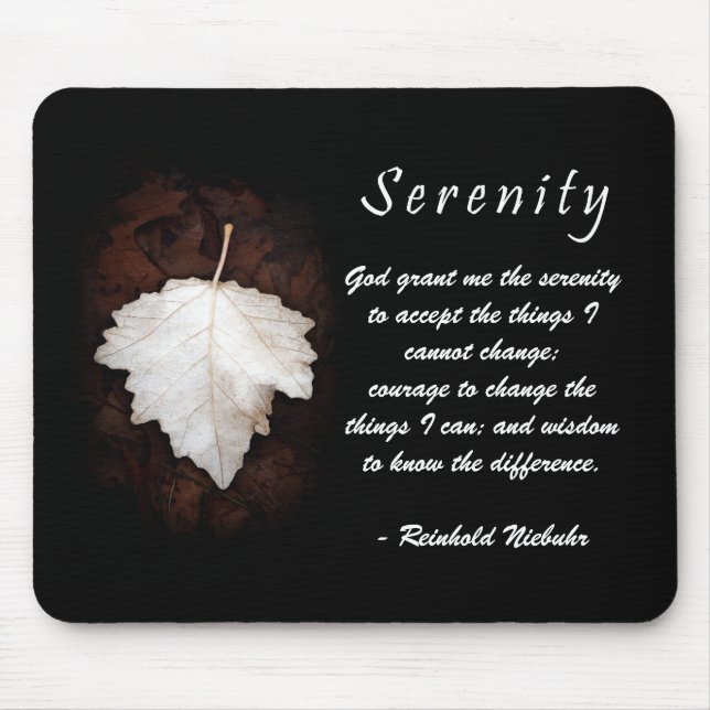Serenity inspirera Mousepad Musmatta (Framsidan)