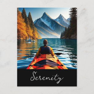 Serenity Kayaking på Sjö Vykort