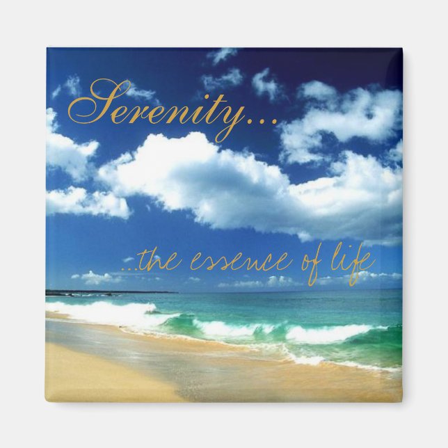 Serenity ...livets kärna magnet (Framsidan)