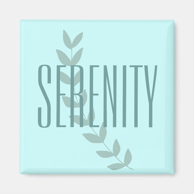 Serenity Magnet (Framsidan)