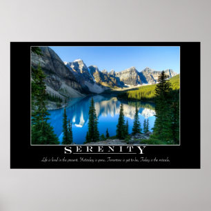Serenity - Motiverande Poster