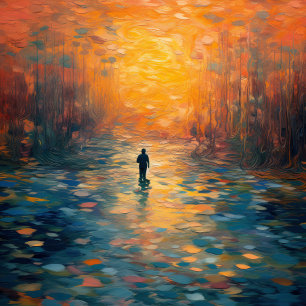 Serenity of Monet Canvastryck
