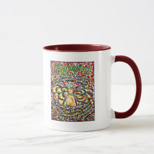 Serenity Prayer Angel (spansk text) Mugg