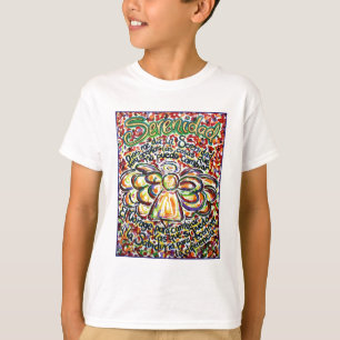 Serenity Prayer Angel (spansk text) Tee