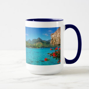 Serenity Prayer & Bora Bora Island Mugg