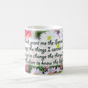 Serenity Prayer Bouquet Kaffemugg