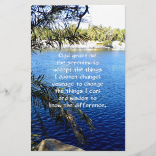 Serenity Prayer Brevpapper