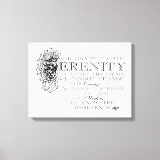 Serenity Prayer Canvastryck