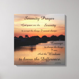 SERENITY PRAYER CANVASTRYCK