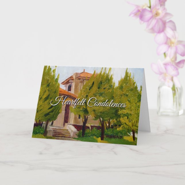 Serenity Prayer Card i Orange Grönt Gult Blue Kort (Orkide)