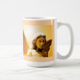 Serenity Prayer Colorful Yellow Gold Orange Angel  Kaffemugg