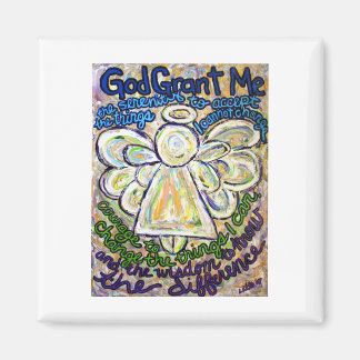 Serenity Prayer Dikt Angel Anpassningsbar Fridge M Magnet