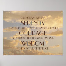 Serenity Prayer Glowing Himlar