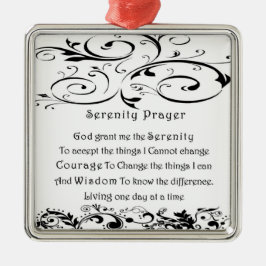 Serenity Prayer jul Ornament