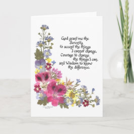 Serenity Prayer Kort