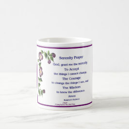 Serenity Prayer Kort Kaffemugg