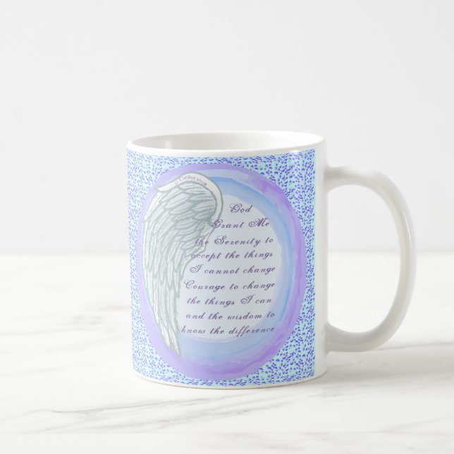 Serenity Prayer Kristna  Kaffemugg (Höger)