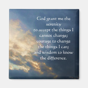 Serenity Prayer Magnet