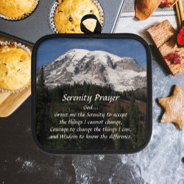 Serenity Prayer Mount Rainier liggande