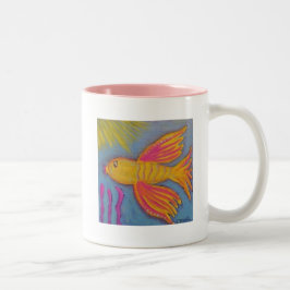 Serenity Prayer Mugg med Beta Fish