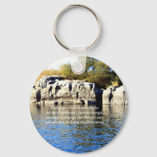 Serenity Prayer Nyckelring