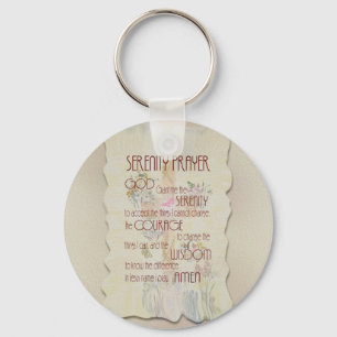 Serenity prayer nyckelring