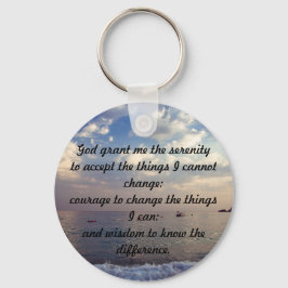 Serenity Prayer Nyckelring
