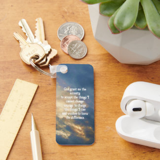 Serenity Prayer Nyckelring