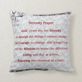 Serenity Prayer Pillow Kudde
