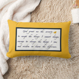 Serenity prayer Pillow Lumbarkudde